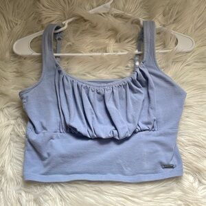 Hollister ruffle tank. Size medium.